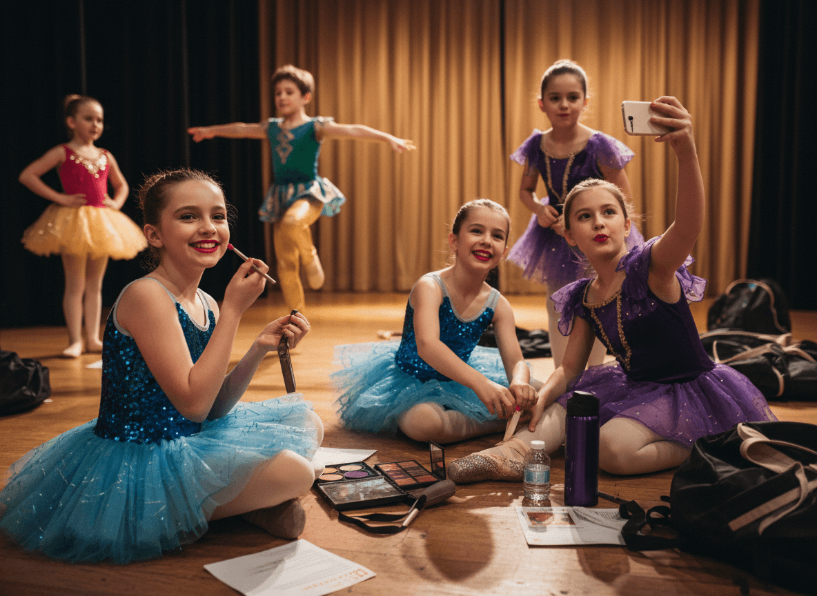 Backstage preparation